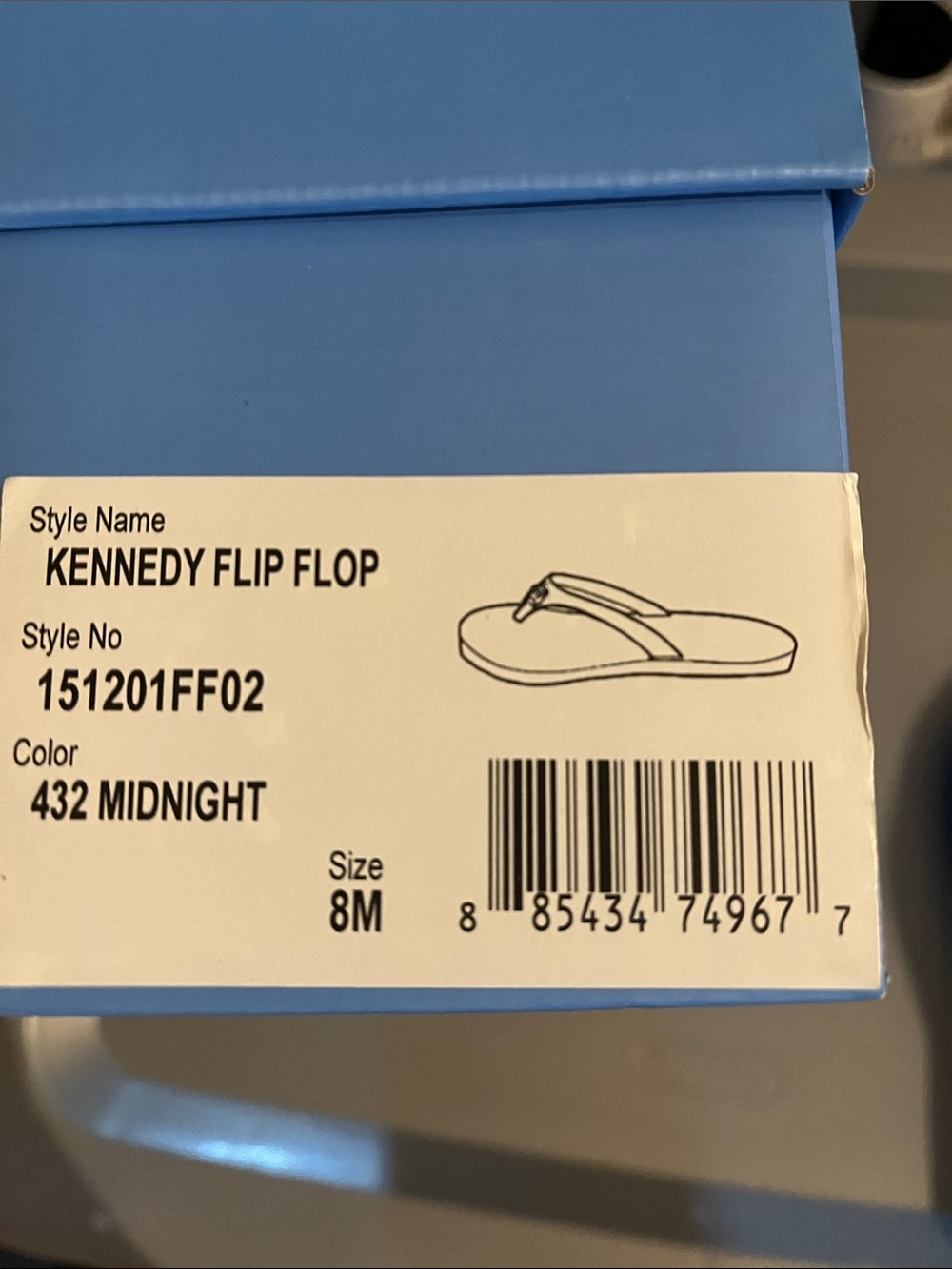 NIB Jack Rogers flip flops - Picture 4 of 4